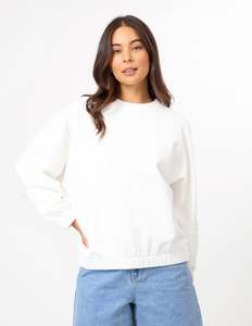Bubble Sweatshirt - White