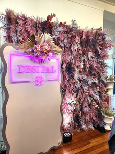 Products: Wooden Wave Panel Stellar Backdrops