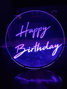 Happy Birthday - LED signage Stellar Backdrops