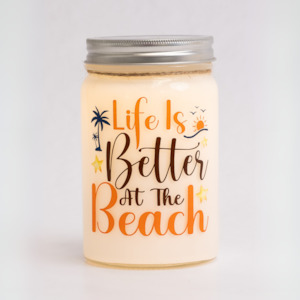 Sparkle Jars: Beach is Life Sparkle Jar