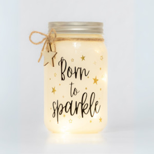 Sparkle Jars: Born To Sparkle Sparkle Jar