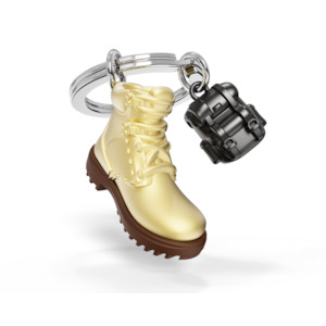 Keychains: Hiking Boot Keychain