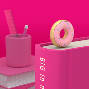 Donut Bookmark