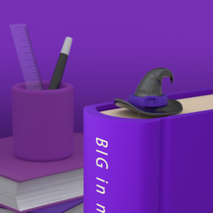 Bookmarks: Wizard Hat Bookmark