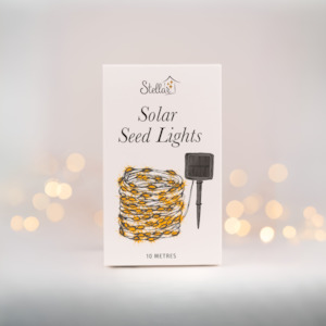 10m Copper Warm White Solar Seed Lights