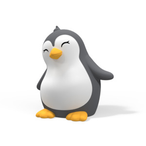 Squishy Ping the Penguin Rechargeable USB Night Light