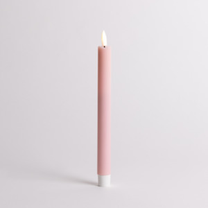 Led Candles: Pink LED Table Candle Two Pack