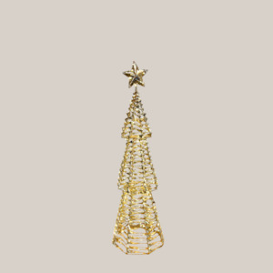 Trees: Gold Bling 80cm Christmas Tree