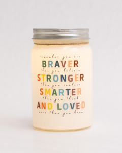 BSL Braver, Stronger Sparkle Jar