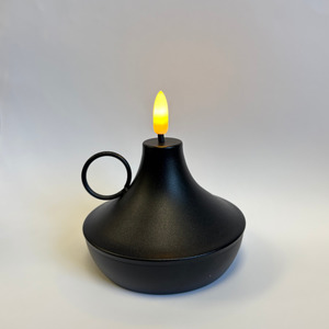 Led Candles: Arabian Lantern in Black