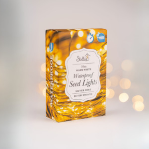 Seed Lights: 10m Water Resist Seed Light String Battery