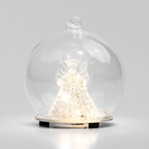 Glass Angel in Globe