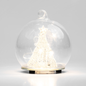 Glass Tree in 10cm Globe