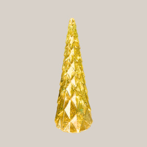 Classic Glass Tree in Gold
approx 32cm