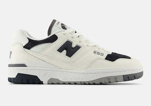 Shoes: New Balance 550 Suede Toe - White / Black