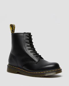 Dr Martens 1460 Smooth Leather Lace Up Boot Black