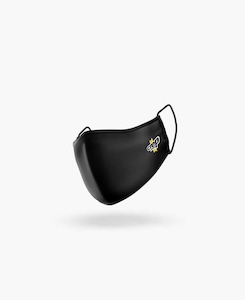 Crep Face covering Mask Black Regular