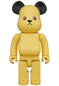 Medicom Bearbrick Kelloggs Puffa Puffa Rice 400% - Sooty The Bear