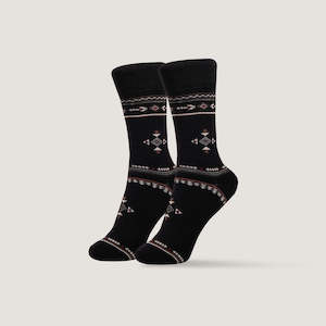Pattent Goods: Pattent Socks - Terra Black US 6-9
