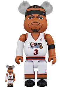 Medicom: Medicom BearBrick Allen Iverson - 100% & 400%