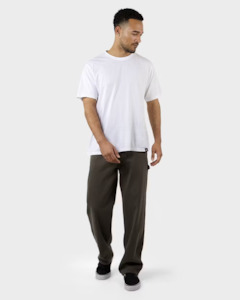 Dickies 1939 Relaxed Fit Straight Leg Carpenter Pant - Rinsed Moss