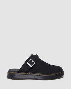 Dr. Martens Brookline Mule - Black Bronx Suede