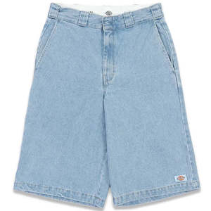 Dickies 13'' Loose Fit Multi Pocket Short Denim - Light Indigo