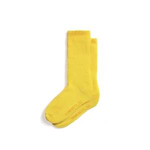 Socks: Cosmic Basic Socks - Light Yellow