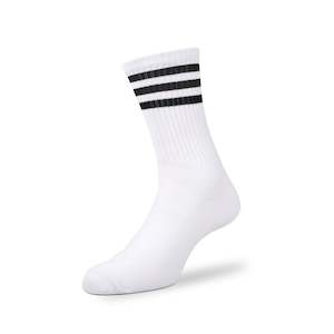 Socks: Cosmic Socks - Grease White
