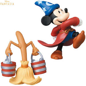 Medicom UDF Disney 10 Fantasia Mickey Mouse & Broom