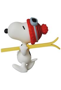 Medicom UDF Peanuts 12 Skier Snoopy Ultra Detail Figure.