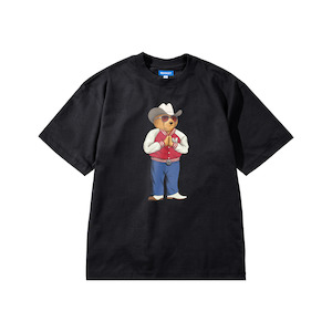 Market Hee-Haw Bear T-Shirt - Black