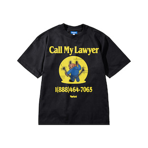 Market: Market Smiley Call My Lawyer Bear T-Shirt - Jet-Black