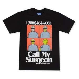 Market: Market x Smiley Call My Surgeon Tee - Black