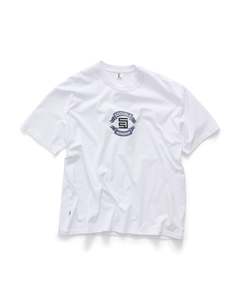 S-Double Banners SS Tee - White