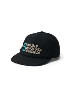 S Double: S-Double Wool Cap - Black