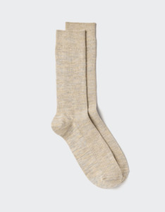 Uniqlo Colorful 50 Socks - 90 Tan Heather