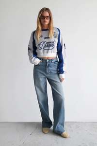 Abrand Jeans: Abrand 94 High & Wide Selena