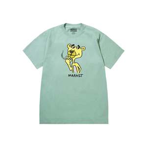 Market Yellow Panther T-Shirt - Green