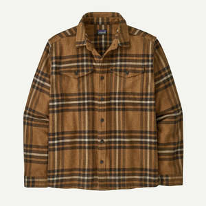 Patagonia Men's Fjord Flannel Shirt - Catch: Deer Brown