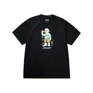 Market Making It Rain Bear T-Shirt - Black