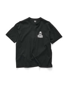 S Double: S-Double Skull SS Tee - Black