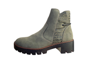 Womens Boots Heels: RIEKER BALFOUR