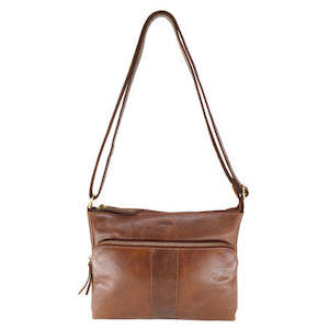 Accessories: BARON BUFFED CROSS BODY BAG
