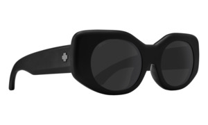 SPY Sunglass Hangout Matte Black Gray
