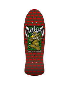 Powell Peralta - Steve Caballero Street Reissue Skateboard Deck Red/Brown