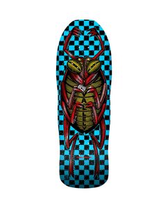 Powell Peralta - Vallely Bug Deck - Blue / Red Foil
