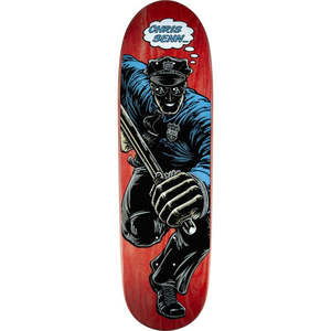 Old School Decks: Powell Peralta - Chris Senn Cop Reissue Skateboard Deck