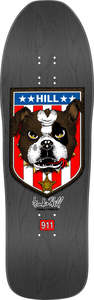 Old School Decks: Powell Peralta - Frankie Hill Bull Dog 09 Grey Stain Deck