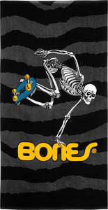 Powell Peralta Skate Skeleton Beach Towel
